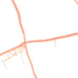 Daytime road noise heatmap for SO41 8LP