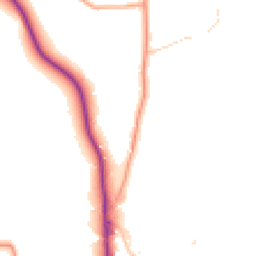 Daytime road noise heatmap for SO41 8PA
