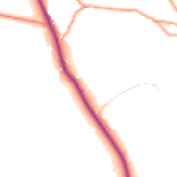 Daytime road noise heatmap for SO41 8PT