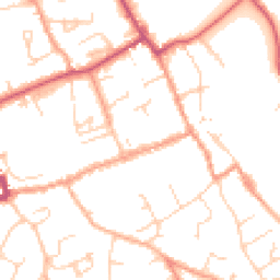 Daytime road noise heatmap for SO41 9AP