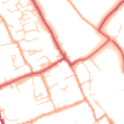 Daytime road noise heatmap for SO41 9DE