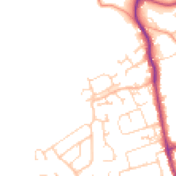 Daytime road noise heatmap for SO41 9DP