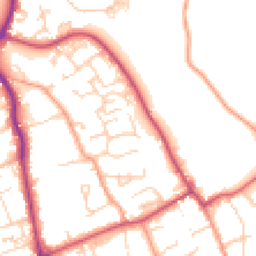 Daytime road noise heatmap for SO41 9EA