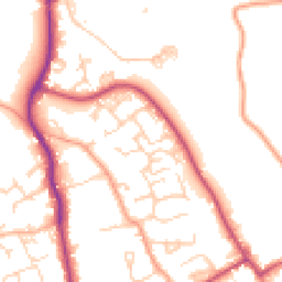 Daytime road noise heatmap for SO41 9LS