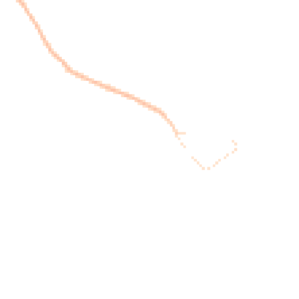 Night-time road noise heatmap for SO45 1BY