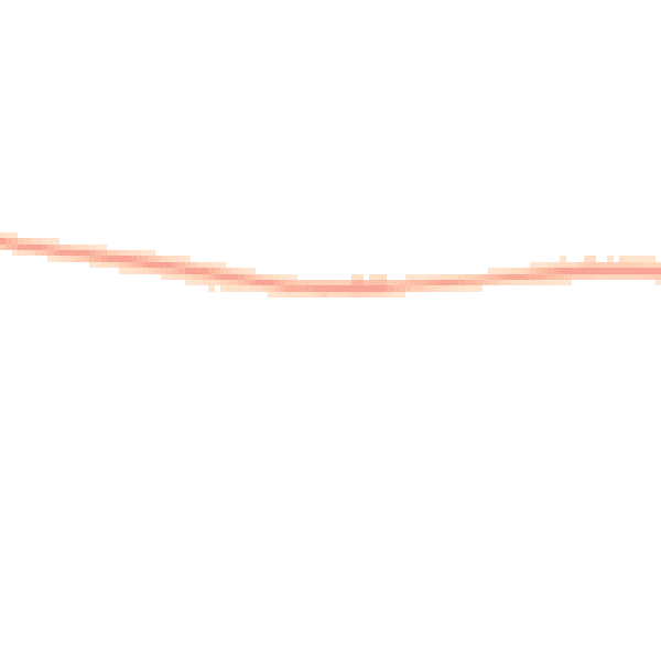 Night-time road noise heatmap for SO45 1EB