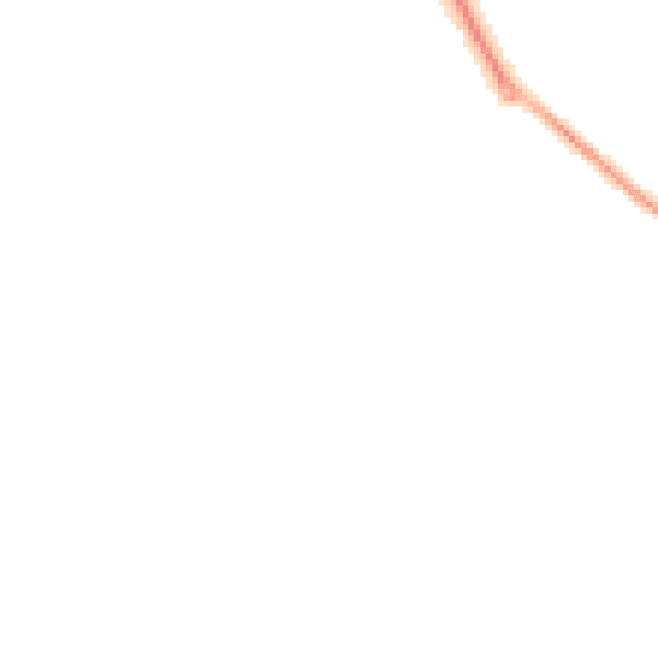 Night-time road noise heatmap for SO45 2GN