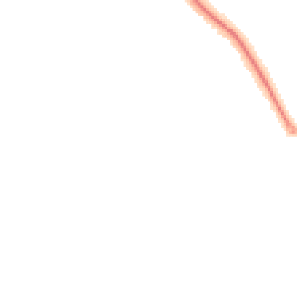 Night-time road noise heatmap for SO45 2JD