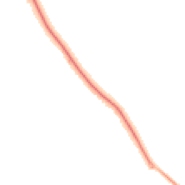 Night-time road noise heatmap for SO45 2ND