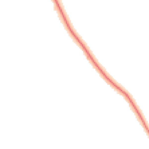 Night-time road noise heatmap for SO45 2NY