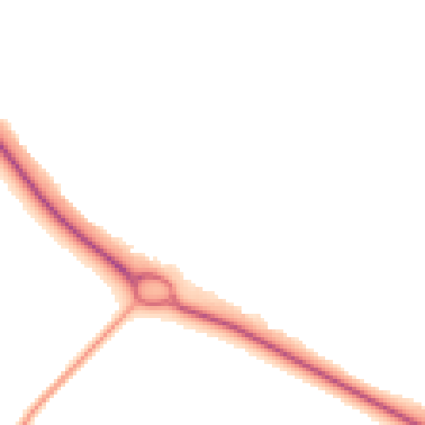 Night-time road noise heatmap for SO45 4AY