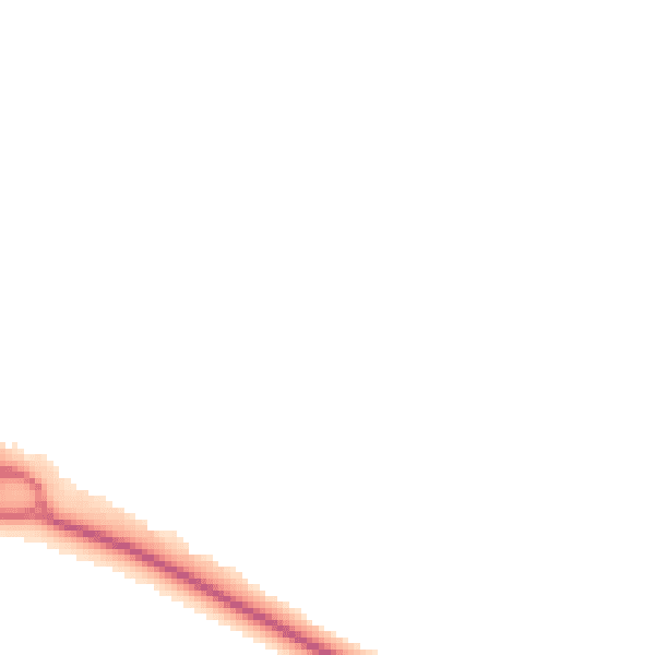 Night-time road noise heatmap for SO45 4JW
