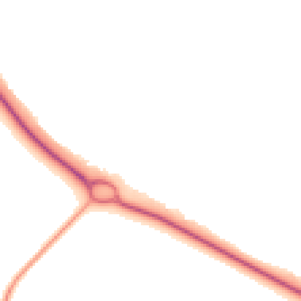 Night-time road noise heatmap for SO45 4PW