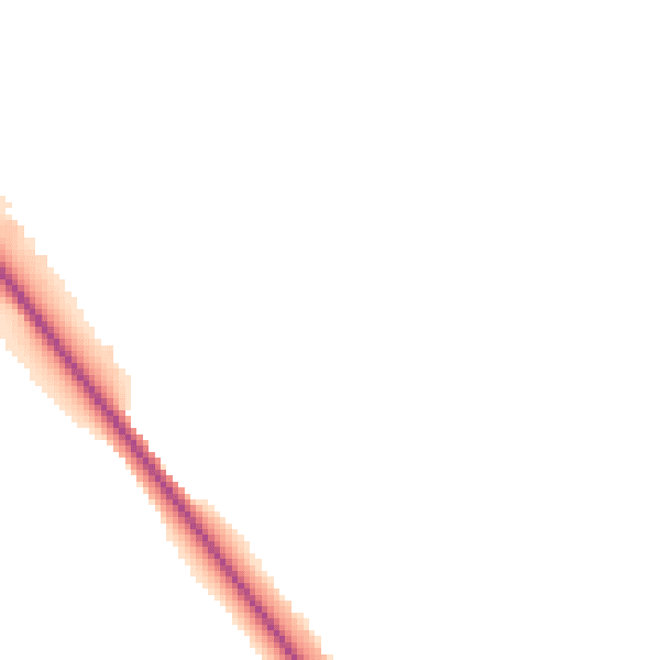 Night-time road noise heatmap for SO45 5SQ