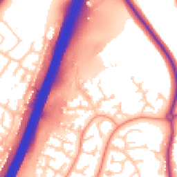 Daytime road noise heatmap for SO50 4DH