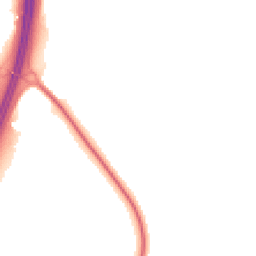 Night-time road noise heatmap for SO50 4DL