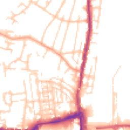 Daytime road noise heatmap for SO50 4FP