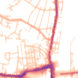 Daytime road noise heatmap for SO50 4FR
