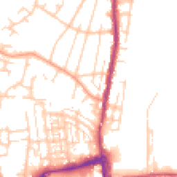 Daytime road noise heatmap for SO50 4FS