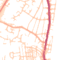 Daytime road noise heatmap for SO50 4GA