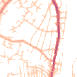 Daytime road noise heatmap for SO50 4GB