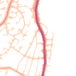 Daytime road noise heatmap for SO50 4GH