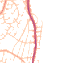 Daytime road noise heatmap for SO50 4GL