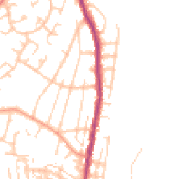 Daytime road noise heatmap for SO50 4GR