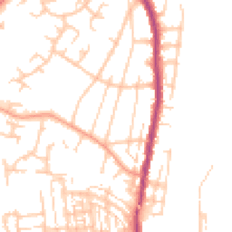 Daytime road noise heatmap for SO50 4GT
