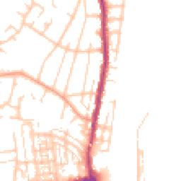 Daytime road noise heatmap for SO50 4GW