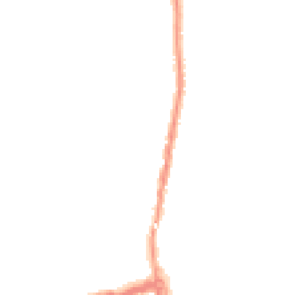 Night-time road noise heatmap for SO50 4GX