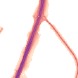 Night-time road noise heatmap for SO50 4LJ