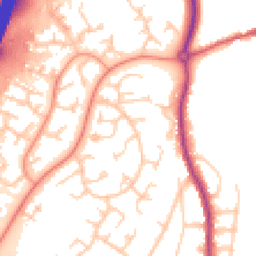 Daytime road noise heatmap for SO50 4PP