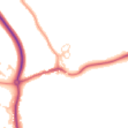 Daytime road noise heatmap for SO50 4QD