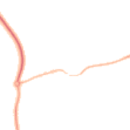 Night-time road noise heatmap for SO50 4QD