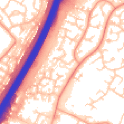 Daytime road noise heatmap for SO50 4QQ