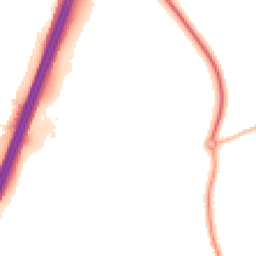 Night-time road noise heatmap for SO50 4QZ