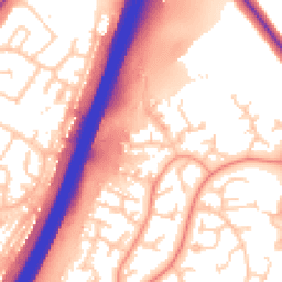 Daytime road noise heatmap for SO50 4RL