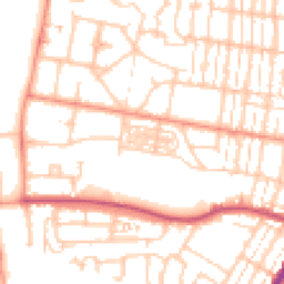 Daytime road noise heatmap for SO50 5EF