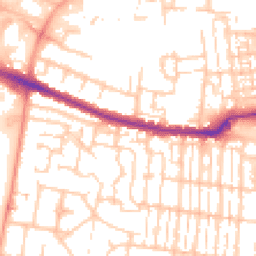 Daytime road noise heatmap for SO50 5GB
