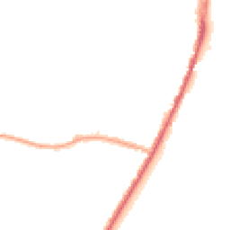 Night-time road noise heatmap for SO50 5HU
