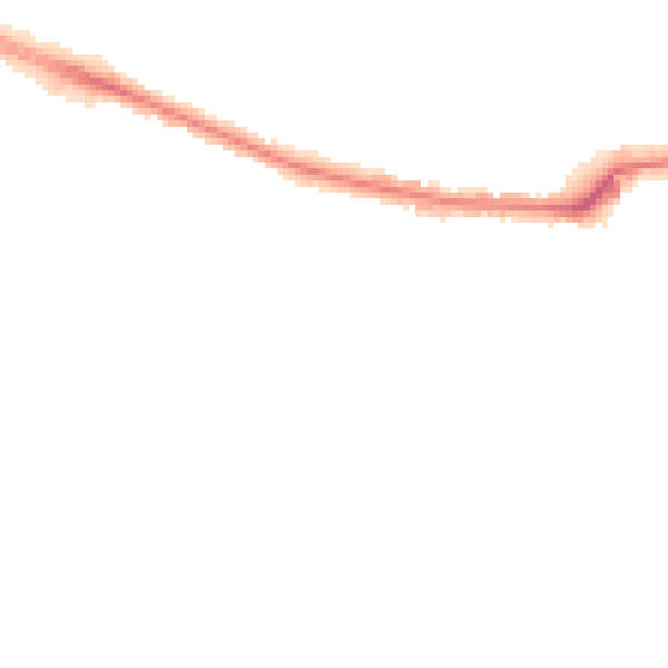 Night-time road noise heatmap for SO50 5SQ