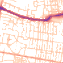 Daytime road noise heatmap for SO50 5ST