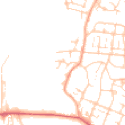 Daytime road noise heatmap for SO50 6BG