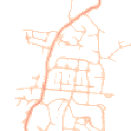 Daytime road noise heatmap for SO50 6EQ