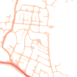 Daytime road noise heatmap for SO50 6FS