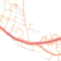 Daytime road noise heatmap for SO50 6GH