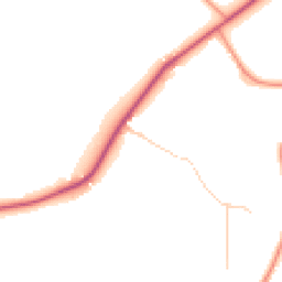 Daytime road noise heatmap for SO50 6HQ