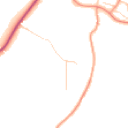 Daytime road noise heatmap for SO50 6HR