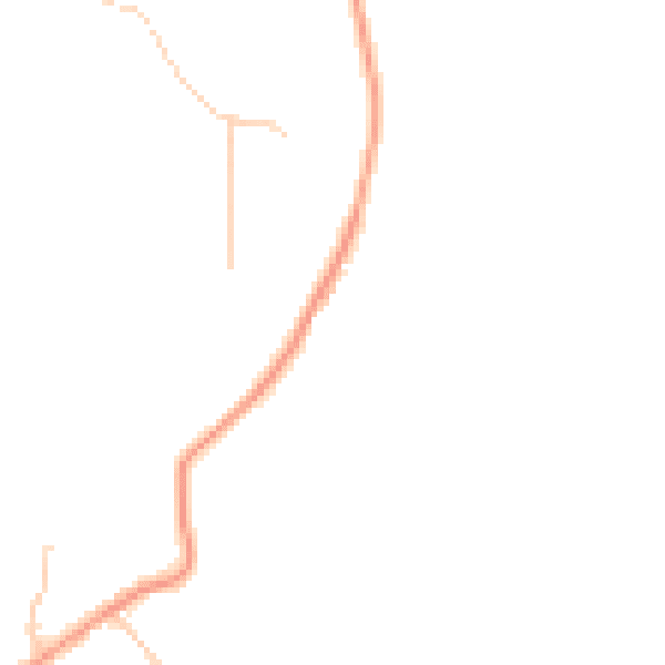 Daytime road noise heatmap for SO50 6HY